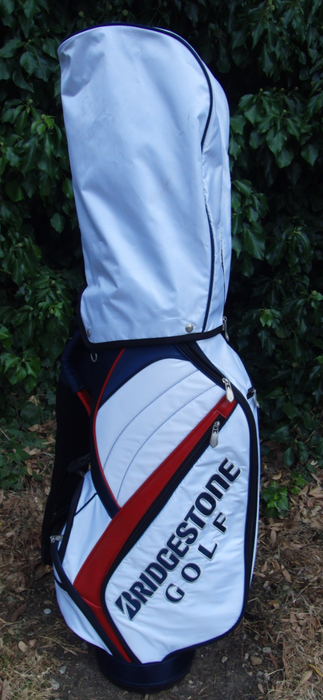 5 Division BridgeStone Golf Cart Carry Trolley Golf Clubs Bag**
