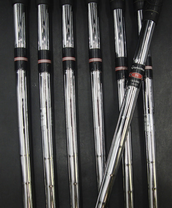 Set of 7 x TaylorMade Burner Japanese Model Irons 5-PW+AW Stiff Steel Shafts*