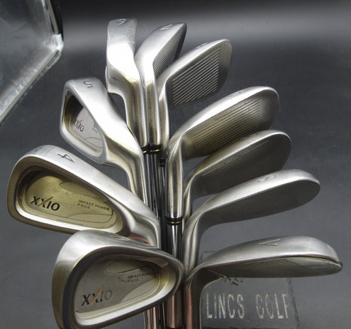 Set of 10x Srixon XXIO Irons 3-SW+AW Regular Steel Shafts Mixed Grips*