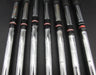 Set of 7x TaylorMade R7 5-SW Irons Stiff Steel Shafts TaylorMade Grips