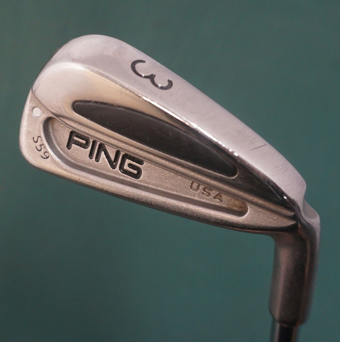 Ping S59 White Dot 3 Iron Stiff Steel Shaft Golf Pride Grip