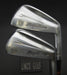 Set of 2 Magni Power 3+4 Irons Stiff Steel Shafts Magri Power Grips