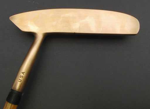 Callaway Milled Face MF-3 Putter Wood Shaft 87cm Length Psyko Grip*