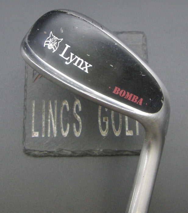 Lynx Bomba Sand Wedge Stiff Steel Shaft Lynx Grip