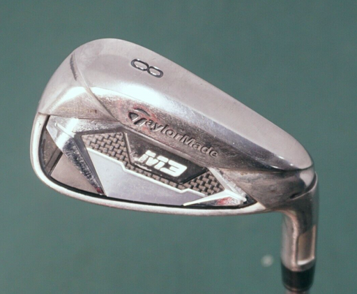 TaylorMade M3 Ribcore 8 Iron Forged Stiff Graphite Shaft Lamkin TaylorMade Grip