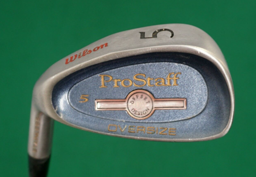 Left Handed Wilson ProStaff Offset Design Oversize 5 Iron Regular Steel Shaft