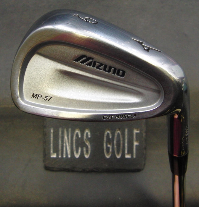MIZUNO MP-57 Grain Flow Forged Cut Muscle 9 Iron Stiff Steel Shaft Mizuno Grip