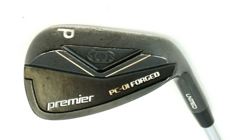 United Premier PC01 Forged Pitching Wedge Stiff Steel Shaft Black Widow Grip
