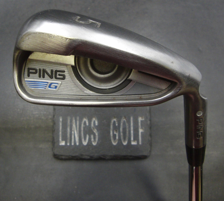 Ping G Series Silver Dot 5 Iron Regular Steel Shaft Golf Pride Grip