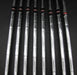 Set of 8x TaylorMade Rac R7 CGB 5-SW + AW Irons Regular Steel Shafts