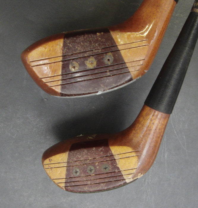 Set of 2 Power Bilt Citation Driver + 3 Wood Regular Steel Shaft