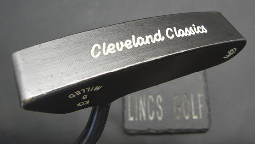 Cleveland Classics KG 8 Milled Putter Steel Shaft 88cm Length Black Grip