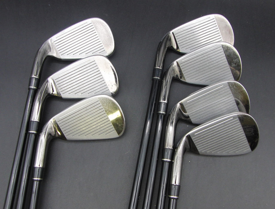 Set of 7x TaylorMade R Bladez Max 5-PW + AW Irons Regular Graphite Shafts*