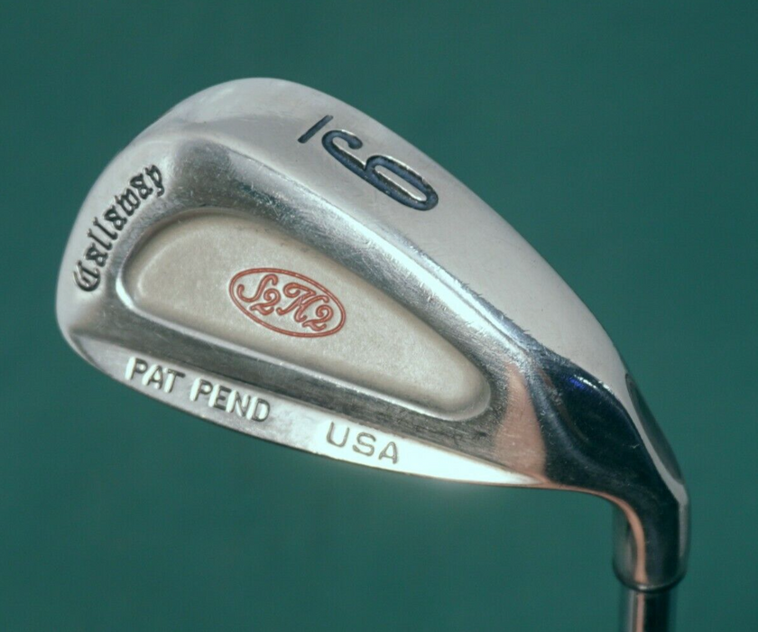 Callaway S2H2 Pat Pend 9 Iron Uniflex Steel Shaft Callaway Grip