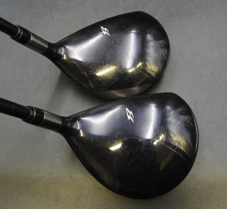 Set of 2 Ladies Maruman Shuttle A 21° 5 & 24° 7 Woods Ladies Graphite Shafts