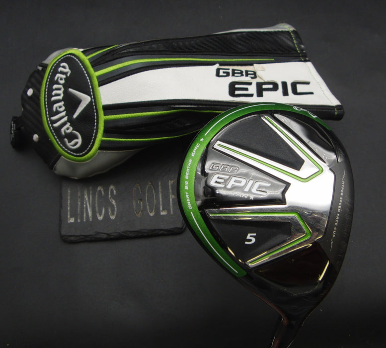 Callaway GBB Epic Star 5 Wood Stiff Graphite Shaft Golf Pride Grip & HC