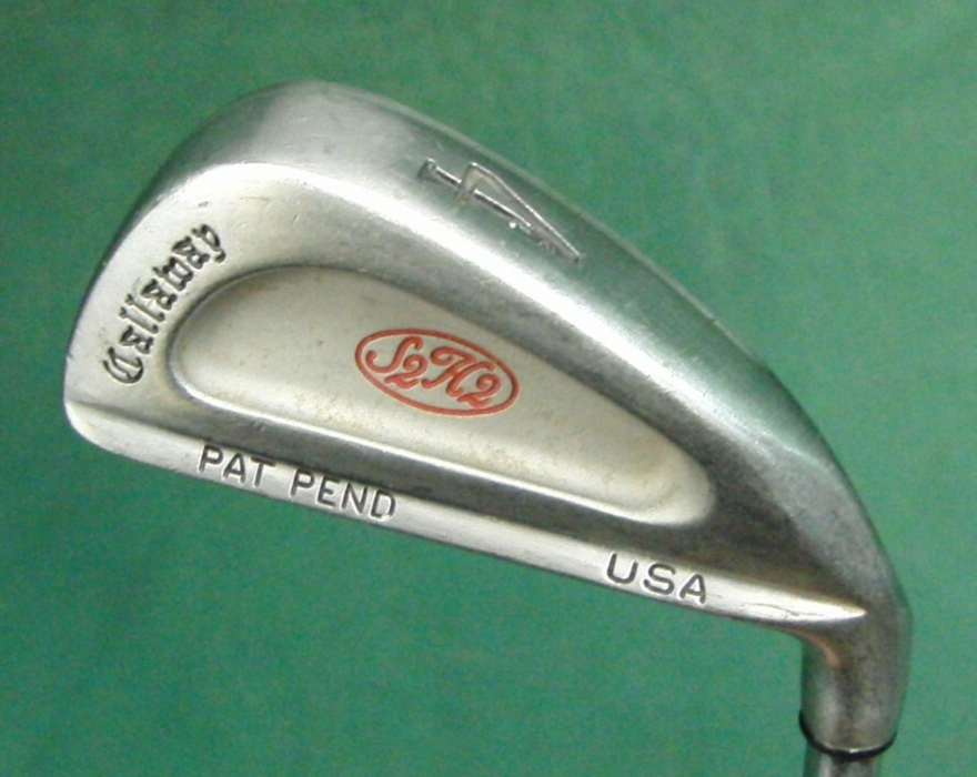 Callaway S2H2 USA 4 Iron Regular Steel Shaft Callaway Grip