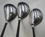 Set of 3 Tsuruya Golden Prix E-2000 3+5&7 Woods Regular Graphite Shafts*