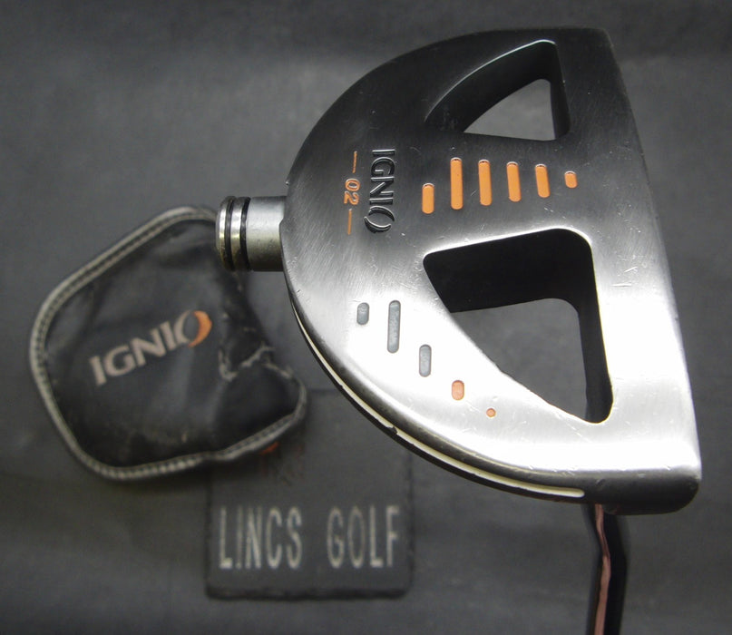 Ignio 02 Putter 81cm Length Steel Shaft PSYKO Grip & Ignio Head Cover