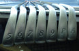 Set of 7x Tsuruya Golden Prix Irons 5-PW+AW Regular Graphite Shafts G/P Grips*