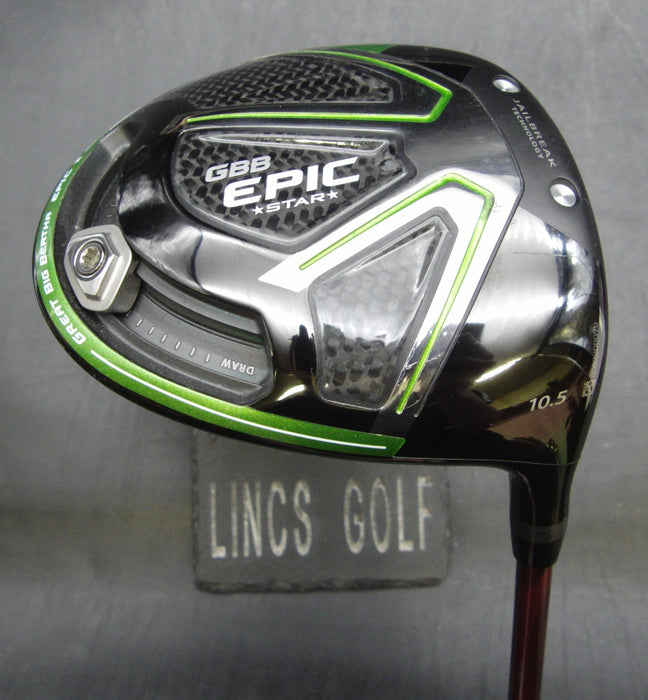 Callaway GBB Epic Star 10.5° Driver Stiff Graphite Shaft Golf Pride Grip*
