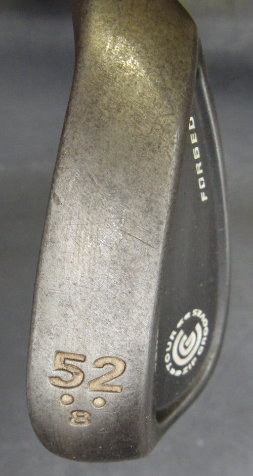 Cleveland CG16 Forged 52° Gap Wedge Stiff Steel Shaft Golf Pride Grip