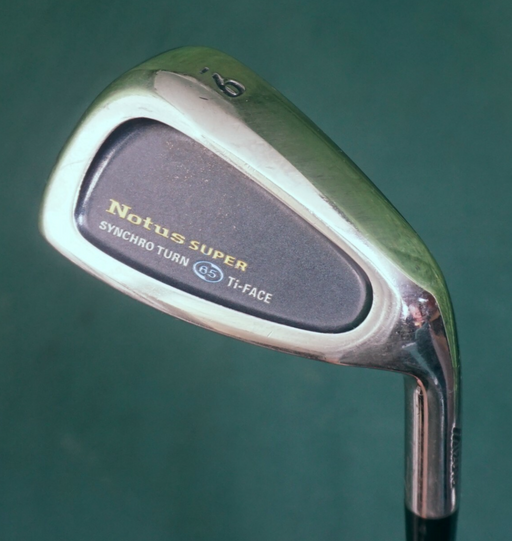 Mizuno Notus Super Synchro Turn 65 9 Iron Regular Graphite Shaft Mizuno Grip
