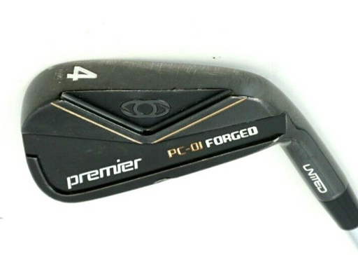 United Premier PC-01 Forged 4 Iron Stiff Steel Shaft Black Widow Grip