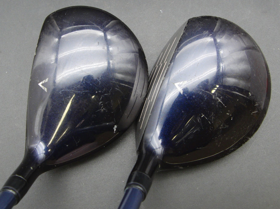 Set of 2 Ladies Bridgestone TourStage V34 CL 4+5 Woods Ladies Graphite Shafts