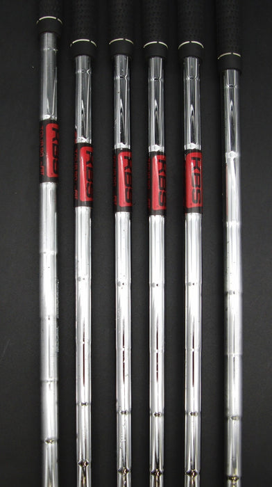 Set of 6x Adams Idea Super S Irons 5-PW Regular Steel Shafts Adams Grips*