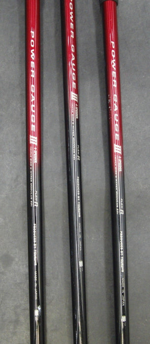 Set of 3 Tsuruya Golden Prix E-2000 3+5&7 Woods Regular Graphite Shafts*