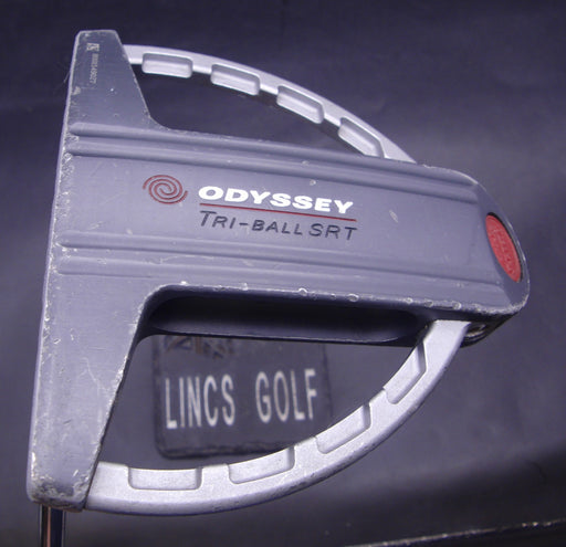 Left-Handed Odyssey White Steel Tri-Ball SRT Putter 85cm Length Steel Shaft
