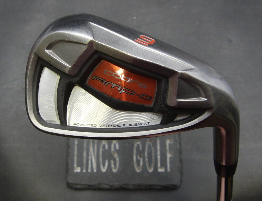 Cobra Amp-D 9 Iron Regular Steel Shaft Cobra Grip
