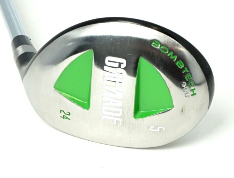 BombTech Grenade 24 Degree 5 Hybrid Regular Steel Shaft BombTech Grip