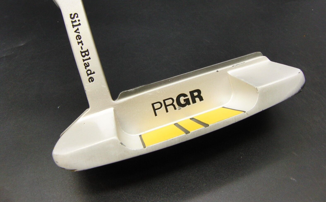PRGR Silver Blade 01 ZN Putter Steel Shaft 88cm Length Iguana Grip