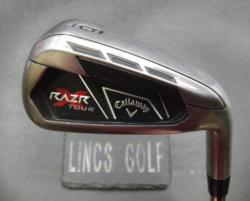 Callaway Razr X Tour 6 Iron Regular Steel Shaft Golf Pride Grip
