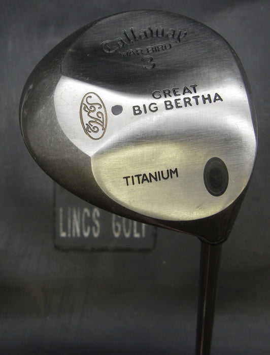 Callaway Great Big Bertha Warbird 3 Wood Regular Graphite Shaft Callaway Grip