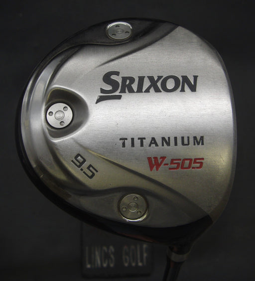 Srixon W-505 Titanium 9.5° Driver Stiff Graphite Shaft Golf Pride Grip