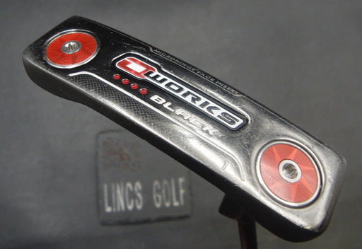 Odyssey O Works Black Putter Steel Shaft 86cm Length Super Stroke Grip*