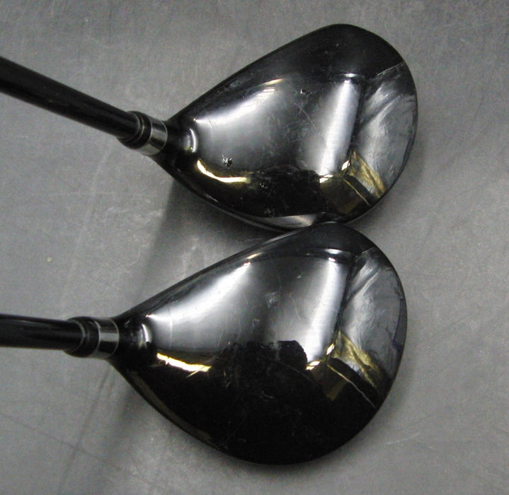 Set of 2 PRGR Duo Hit 3 & 5 Woods Regular/Extra Stiff Graphite Shafts*