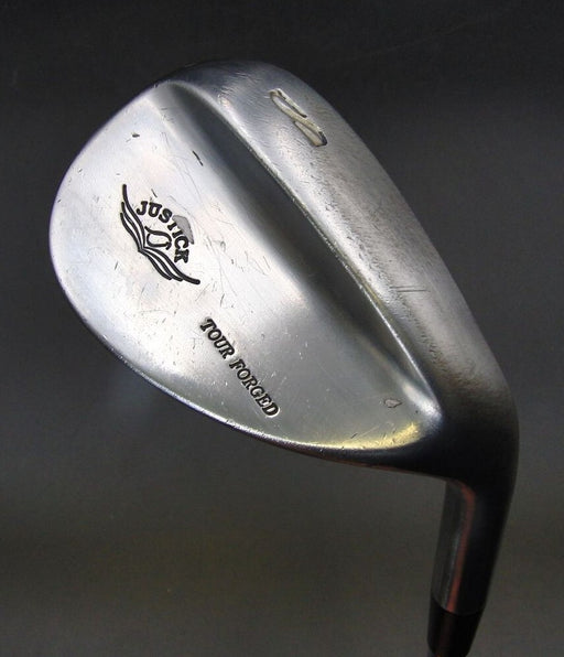 Japanese Justick Tour Forged Sand Wedge Regular Steel Shaft Iomic Grip