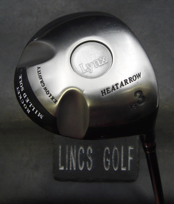 Lynx Heat Arrow Ex Low Gravity 15° 3 Wood Stiff Graphite Shaft Saplize Grip