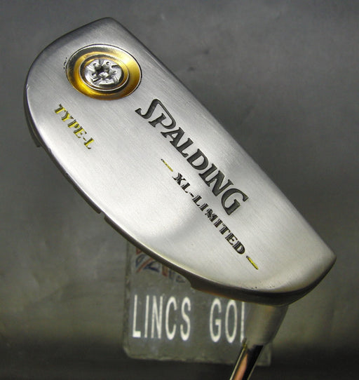 Spalding XL Limited Type-L Putter 87.5cm Steel Shaft Golf Pride Grip