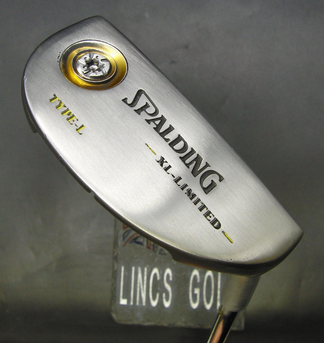 Spalding XL Limited Type-L Putter 87.5cm Steel Shaft Golf Pride Grip