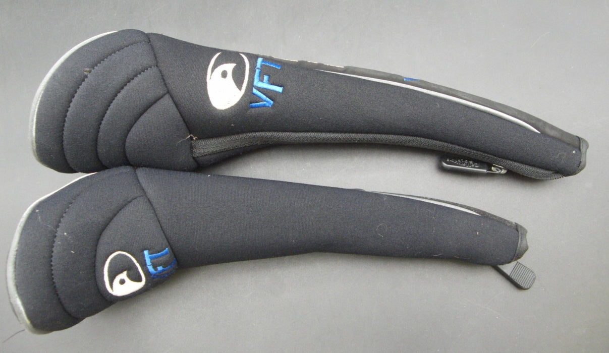 Set of 2 Callaway Big Bertha Hawk Eye VFT 3+5 Woods Head Covers