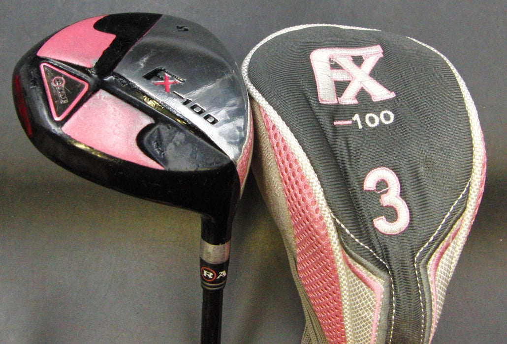 Ladies RAM FX 100 5 Wood Ladies Graphite Shaft RAM Grip+H.Cover