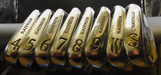 Set of 8 x Slazenger Seve Ballesteros Irons 4-SW Regular Steel Shafts Avon Grips