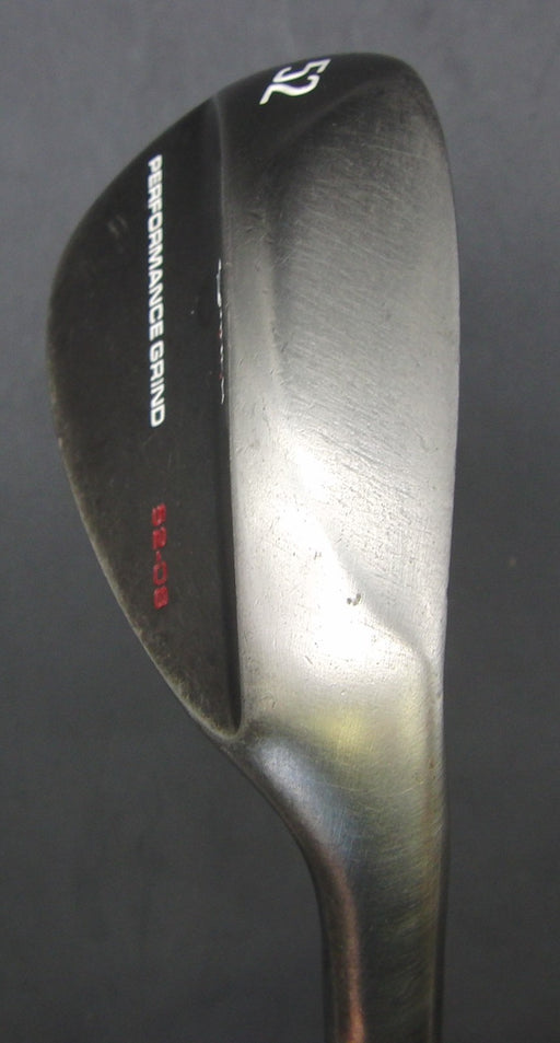 Spiner CL Performance Grind 52° Gap Wedge Regular Steel Shaft Black Grip