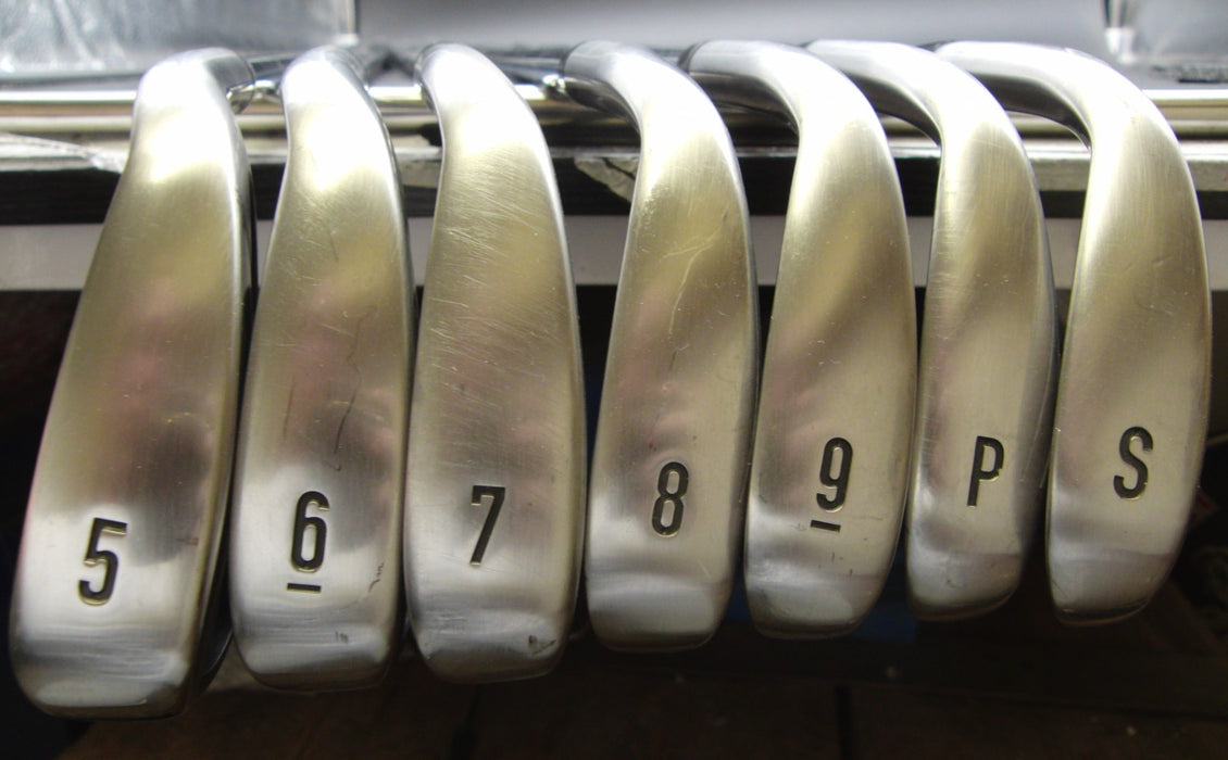 Set of 7x Callaway WarBird Irons 5-SW Uniflex Steel Shafts Callaway Grips