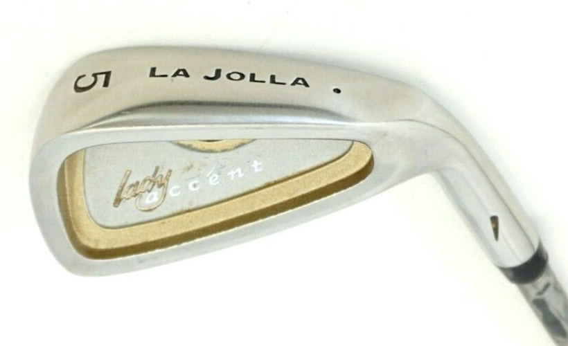 Ladies La Jolla Lady Accent 5 Iron Ladies Graphite Shaft Star Grip